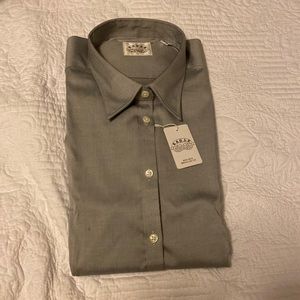 NWT Mens Eagle Long Sleeve Dress Shirt